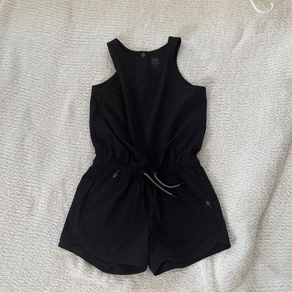 Athleta Black Sleeveless Kids One Piece Jumper